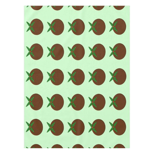 Weihnachts Pudding Tablecloth Tischdecke (Vorderseite)