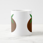 Weihnachts-Pudding-Tasse Jumbo-Tasse (Vorderseite)