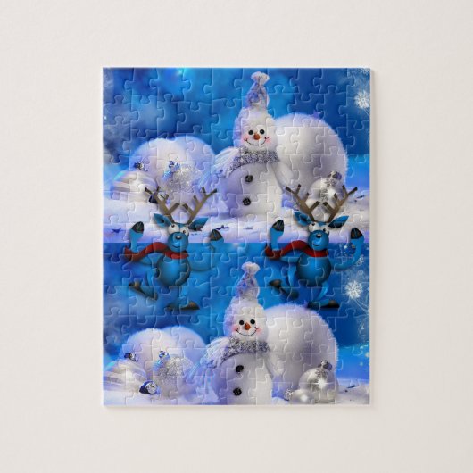 Weihnachts-Puzzle Puzzle (Vertikal)