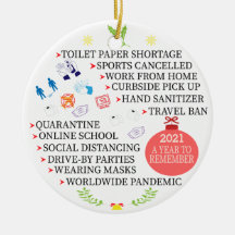 Weihnachts-Quarantäne, 2021 im Jahr zur Erinnerung