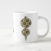 Weihnachts-Quilt-Spezialität Tasse (Rechts)