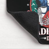 Weihnachts-Radiologie-Techniker Skelett Röntgen Te Mousepad (Ecke)