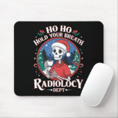 Weihnachts-Radiologie-Techniker Skelett Röntgen Te Mousepad (Mit Mouse)