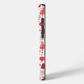 Weihnachts-Ragdoll-Katze, Weihnachts-Weihnachtsman Case-Mate iPhone Hülle (Rückseite / Links)