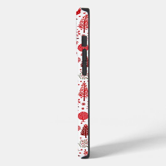 Weihnachts-Ragdoll-Katze, Weihnachts-Weihnachtsman Case-Mate iPhone Hülle (Rückseite / Links)