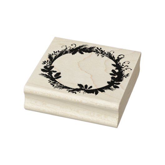 Weihnachts-Rahmen-DIENST - Journalistische Scrapbo Gummistempel (Stempel)