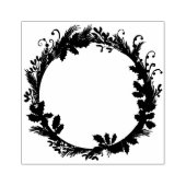 Weihnachts-Rahmen-DIENST - Journalistische Scrapbo Gummistempel (Prägung)