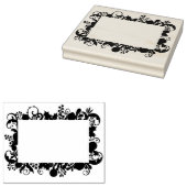 Weihnachts-Rahmen-DIENST - Journalistische Scrapbo Gummistempel (Stempel)