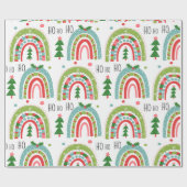 Weihnachts-Rainbows Geschenkpapier (Flach)