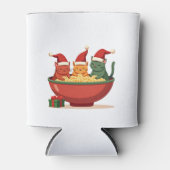 Weihnachts Ramen Cat Santa Anime Meow Kitty Meow C Dosenkühler (Vorderseite)