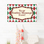 Weihnachts-Raute Banner (Insitu)