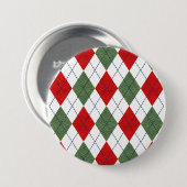Weihnachts-Raute Button (Vorne & Hinten)
