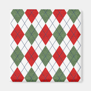 Weihnachts-Raute Magnet