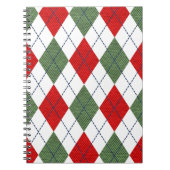 Weihnachts-Raute Notizblock (Vorderseite)