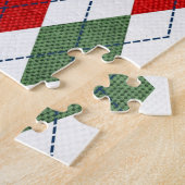 Weihnachts-Raute Puzzle (Seite)