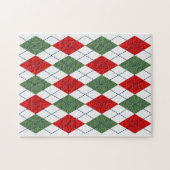 Weihnachts-Raute Puzzle (Horizontal)