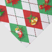 Weihnachts-Raute Seidenpapier (Ausschnitt)