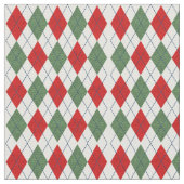 Weihnachts-Raute Stoff (Nahaufnahme)