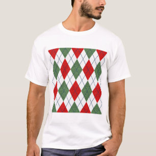 Weihnachts-Raute T-Shirt
