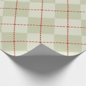 Weihnachts-Raute-Umschlagpapier Geschenkpapier (Ecke)