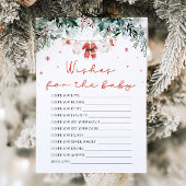 Weihnachts Red Santa wünscht sich ein Baby Advisor Einladung