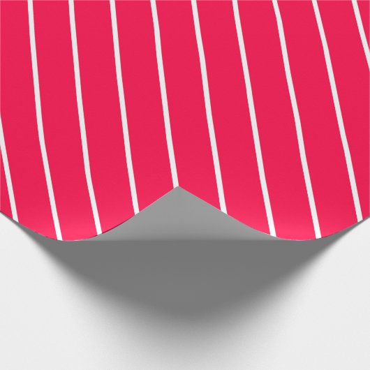 Weihnachts Red Striping Template Geschenk vorhande Geschenkpapier (Ecke)