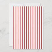 Weihnachts Red White Coquette Bow Baby Dusche Einladung
