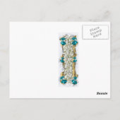 Weihnachts-Redewendungen und Weihnachten Firmendan Postkarte (Rückseite)