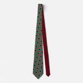Weihnachts-Reds und Green Neck Tie Krawatte (Vorderseite)