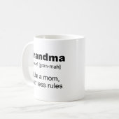 Weihnachts-Regel! Mug Kaffeetasse (Vorderseite Links)