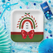 Weihnachts-Regenbogen Let it Snow Paper Teller (Party)