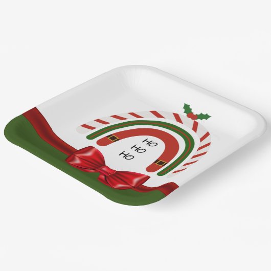 Weihnachts-Regenbogen Let it Snow Paper Teller (Gewinkelt)