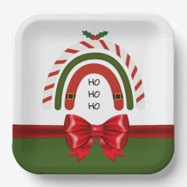 Weihnachts-Regenbogen Let it Snow Paper Teller