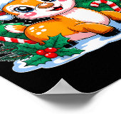 Weihnachts Reindeer Funny Xmas Squad Boys Girls To Poster (Ecke)