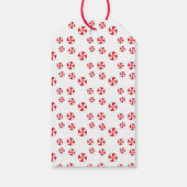 Weihnachts-Reindeer sagt Geschenkanhänger (Rückseite)