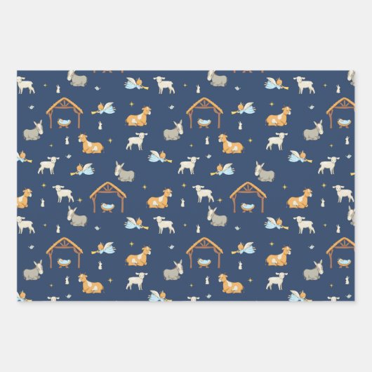 Weihnachts-Relativitätsblatt Geschenkpapier Set (Vorderseite 3)