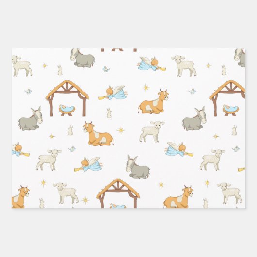 Weihnachts-Relativitätsblatt Geschenkpapier Set (Vorderseite 2)