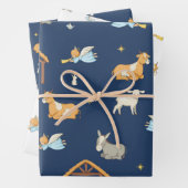 Weihnachts-Relativitätsblatt Geschenkpapier Set (Beispiel)