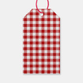 Weihnachts-Rentier-Baby-Dusche-Liebesmarken Geschenkanhänger (Rückseite)