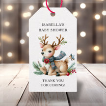 Weihnachts-Rentier-Baby-Dusche-Liebesmarken