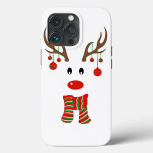 Weihnachts-Rentier-Cartoon Case-Mate iPhone Hülle