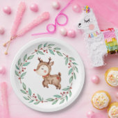 Weihnachts-Rentier-Erstgeburtspapierplatte Pappteller (Party)
