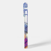 Weihnachts-Rentier-Geschenk iPhone Case (Rückseite / Links)