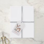 Weihnachts-Rentier-Geschenkanhänger Geschenkanhänger (Mit Garn)