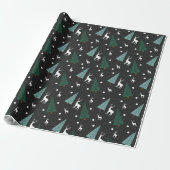 Weihnachts-Rentier-Geschenkpapier Geschenkpapier (Ungerollt)
