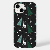Weihnachts-Rentier-Handyhülle Case-Mate iPhone Hülle (Rückseite)