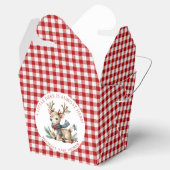 Weihnachts-Rentier-Kinderdusche Geschenkschachtel (Geöffnet)