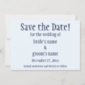 Weihnachts-Rentier, Mistletoe Kiss Save the Date Einladung (Rückseite)