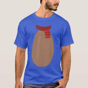 Weihnachts-Rentier Rudolph rote Nase Kostüm Spaß F T-Shirt