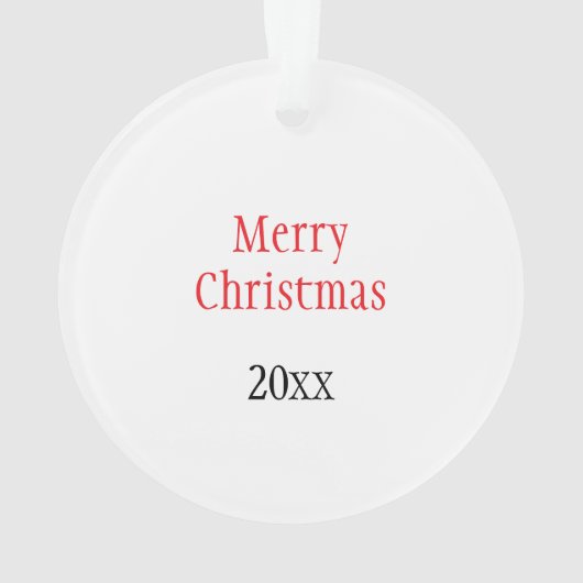 Weihnachts-Rentier schwarze Sonnenbrille roter Haa Ornament (Rückseite)